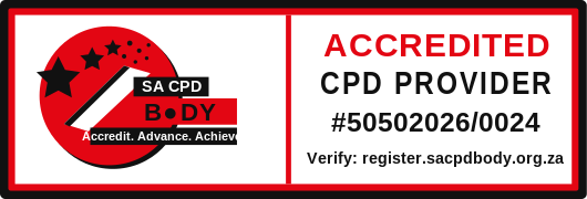 SA CPD Body — Accredited CPD Provider #50502026/0024